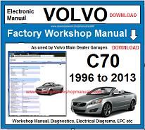 Volvo C70 Service Repair Workshop Manual Download